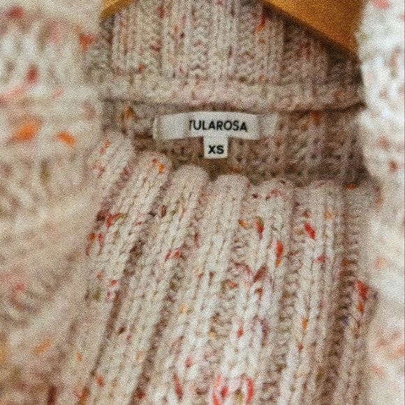 Tularosa cropped turtleneck sweater S XS - Picture 2 of 4